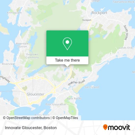 Innovate Gloucester map