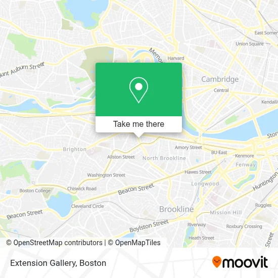 Extension Gallery map