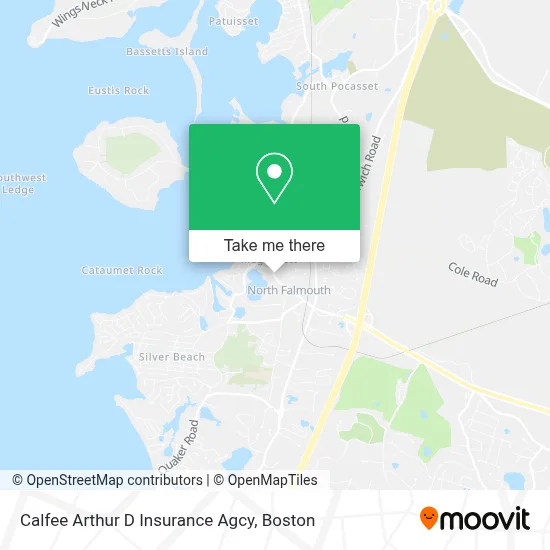 Calfee Arthur D Insurance Agcy map