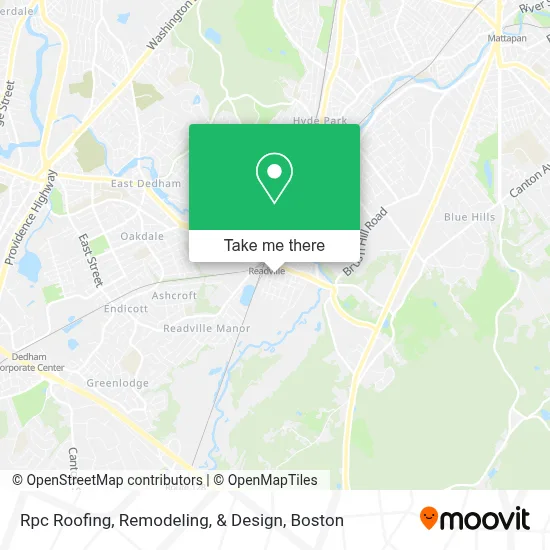 Rpc Roofing, Remodeling, & Design map