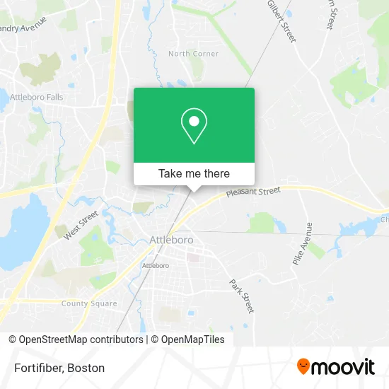 Fortifiber map