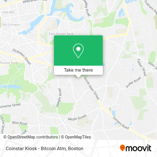 Coinstar Kiosk - Bitcoin Atm map