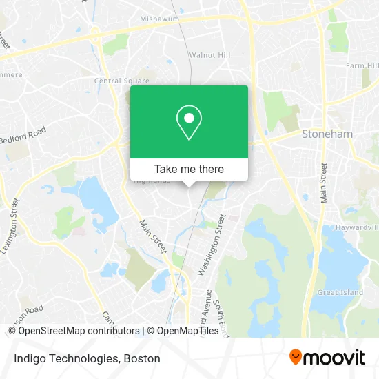 Indigo Technologies map