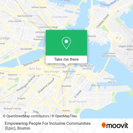 Empowering People For Inclusive Communities (Epic) map
