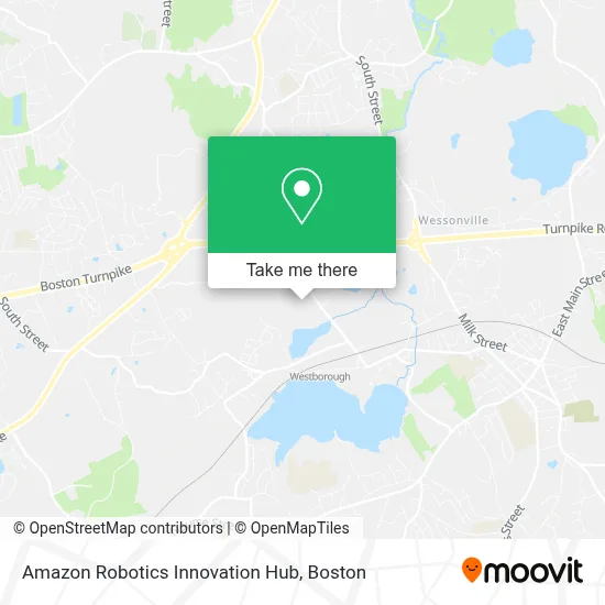 Amazon Robotics Innovation Hub map