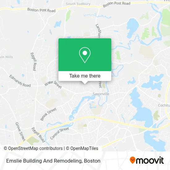 Emslie Building And Remodeling map