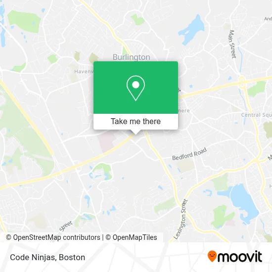 Code Ninjas map