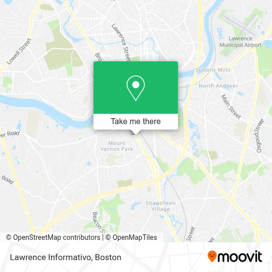 Lawrence Informativo map