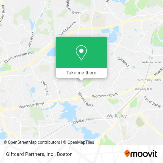 Giftcard Partners, Inc. map