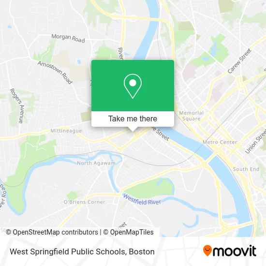West Springfield Public Schools map