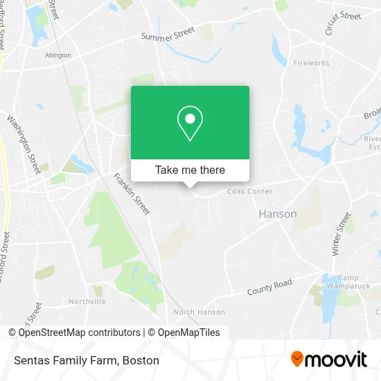 Sentas Family Farm map
