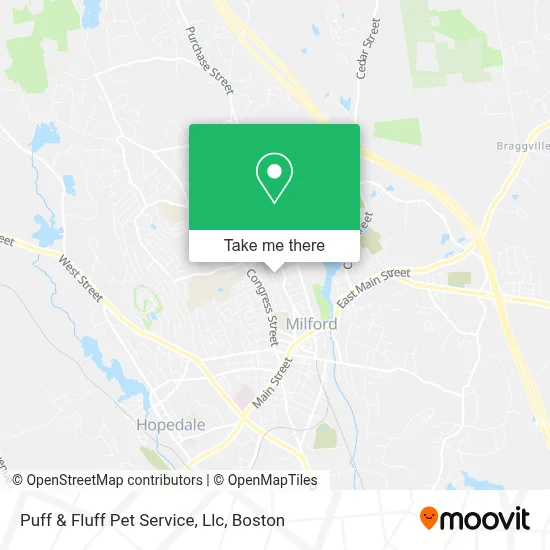 Puff & Fluff Pet Service, Llc map