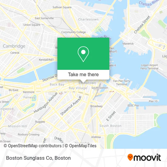Boston Sunglass Co map