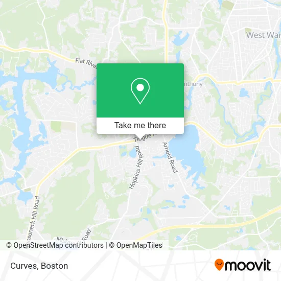 Curves map