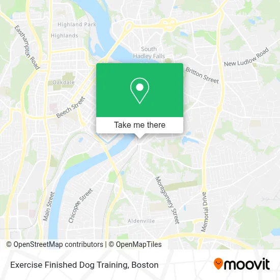 Exercise Finished Dog Training map