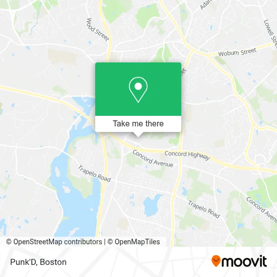 Punk'D map