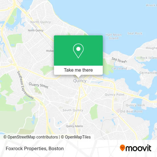 Foxrock Properties map