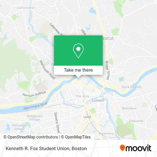 Kenneth R. Fox Student Union map