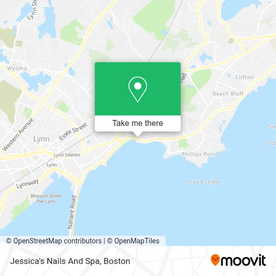 Jessica's Nails And Spa map