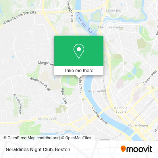 Geraldines Night Club map