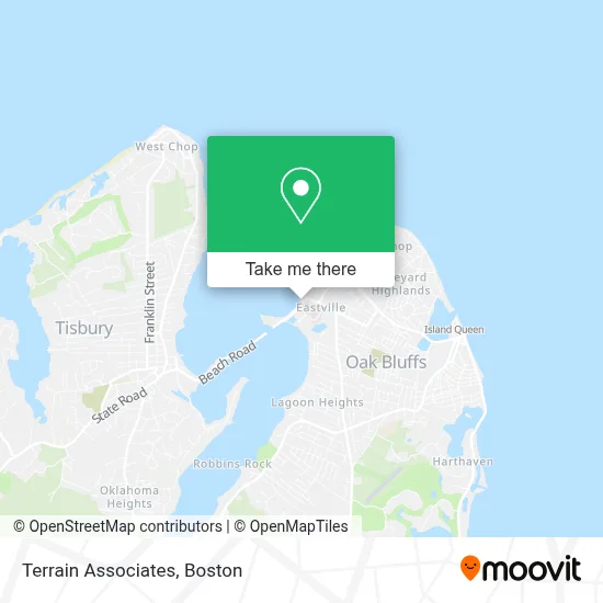 Terrain Associates map