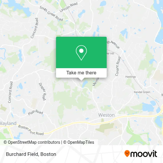 Burchard Field map
