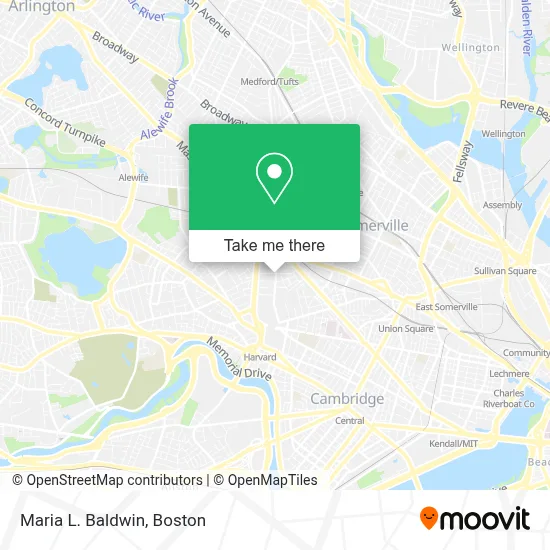 Maria L. Baldwin map