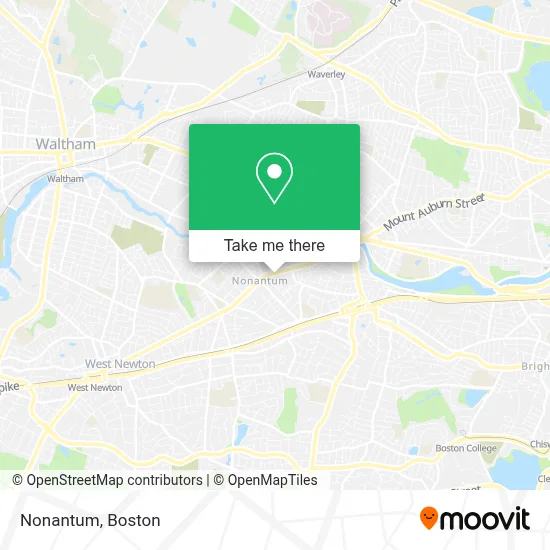 Nonantum map