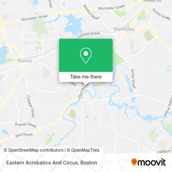 Eastern Acrobatics And Circus map