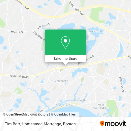 Tim Barr, Homestead Mortgage map