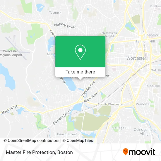 Master Fire Protection map