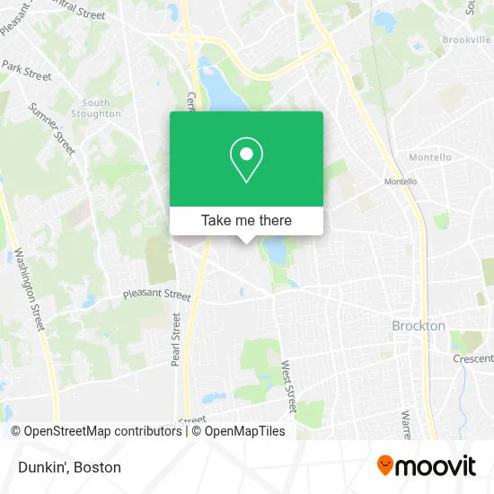Dunkin' map