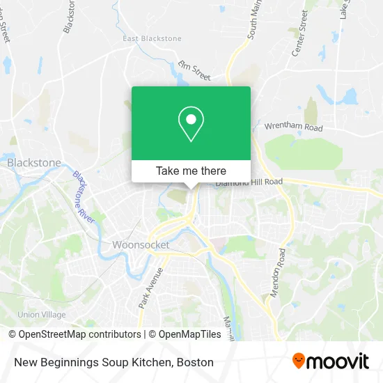 New Beginnings Soup Kitchen map