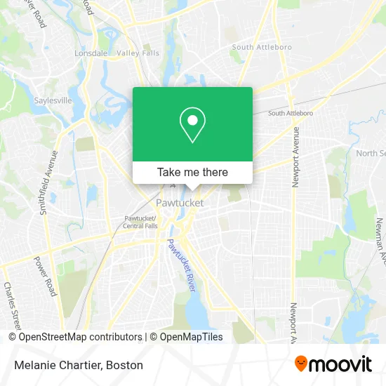 Melanie Chartier map