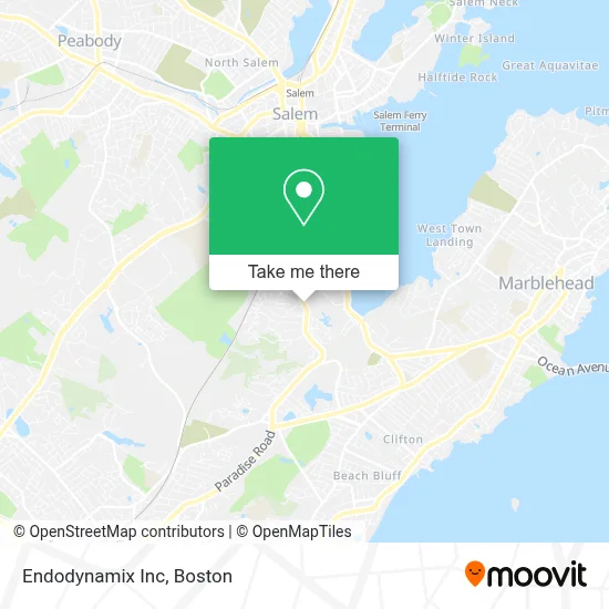 Endodynamix Inc map