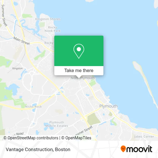 Vantage Construction map