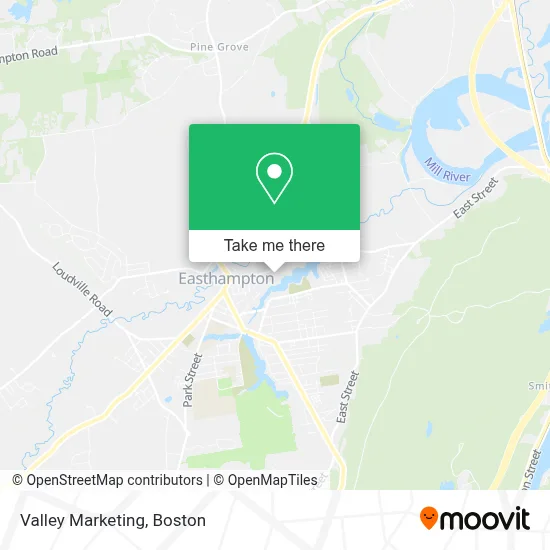 Valley Marketing map
