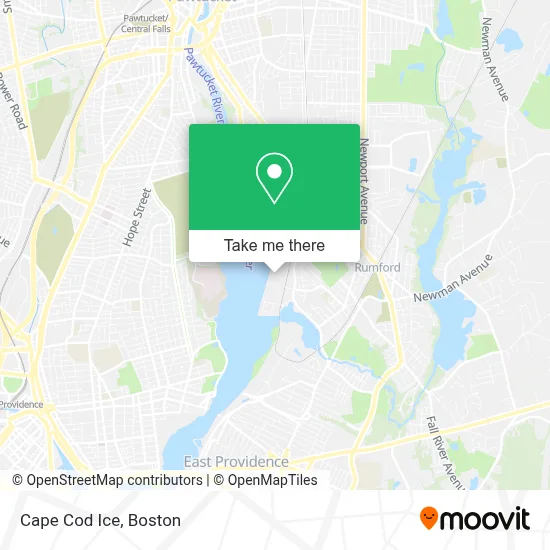 Cape Cod Ice map