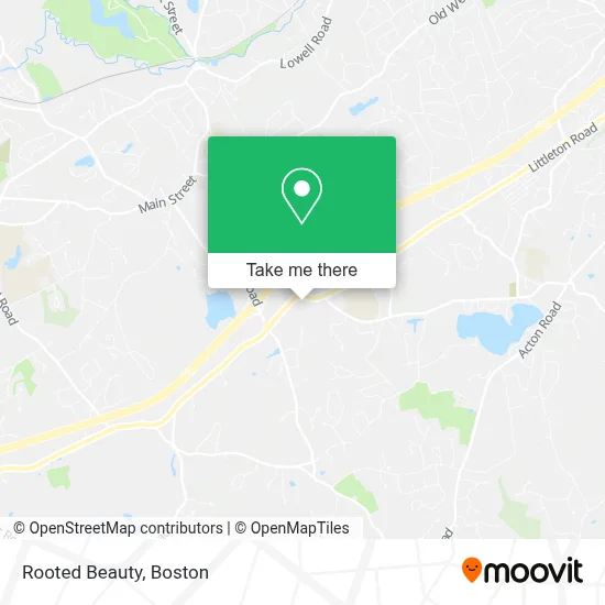 Rooted Beauty map