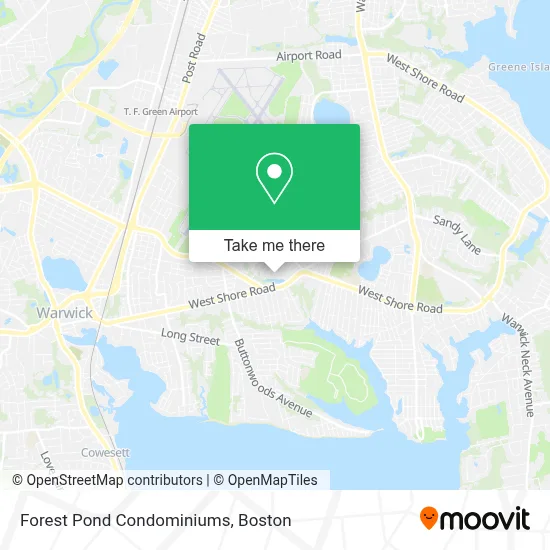 Forest Pond Condominiums map