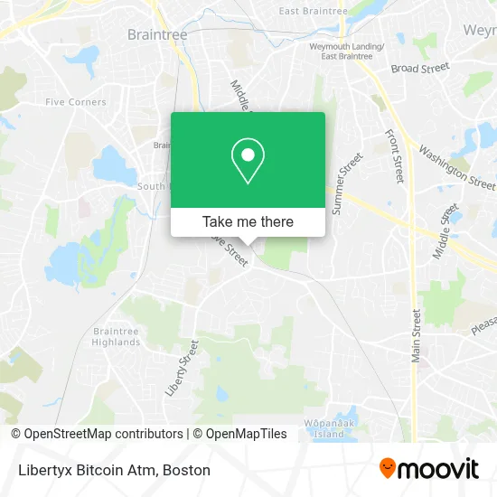 Libertyx Bitcoin Atm map