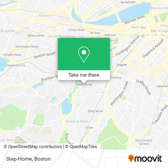 Step-Home map