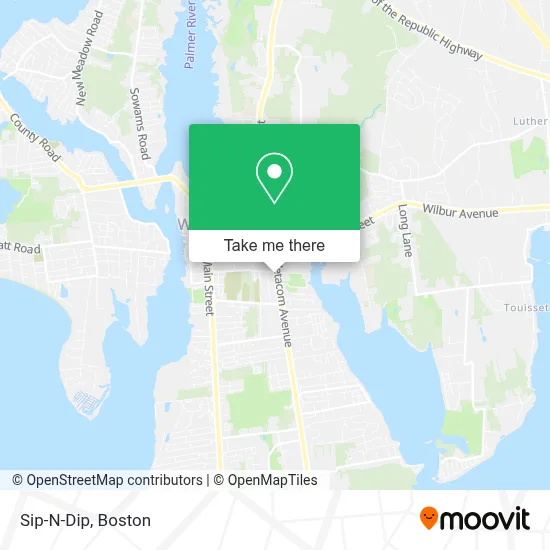 Sip-N-Dip map