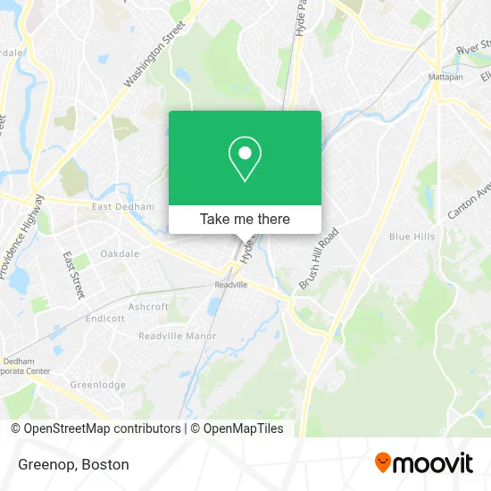 Greenop map