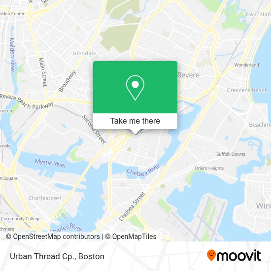 Urban Thread Cp. map