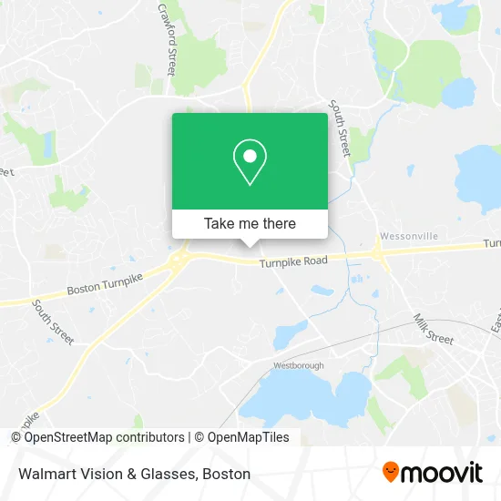 Walmart Vision & Glasses map