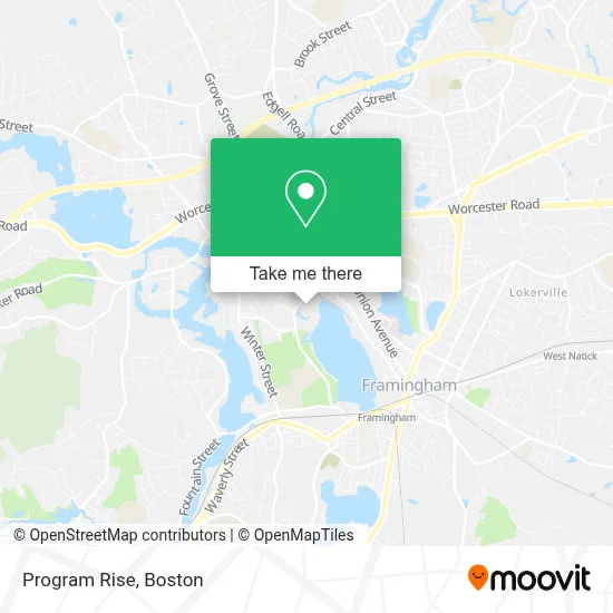 Program Rise map