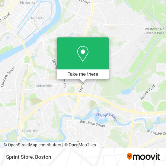 Sprint Store map