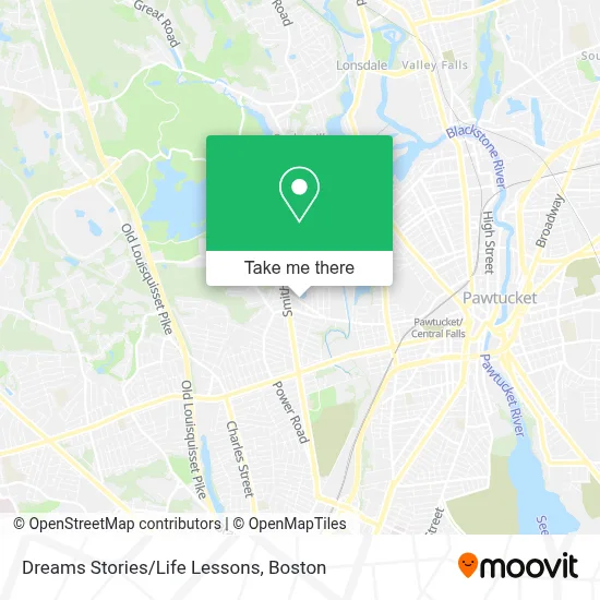 Dreams Stories/Life Lessons map