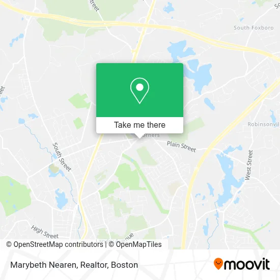 Marybeth Nearen, Realtor map